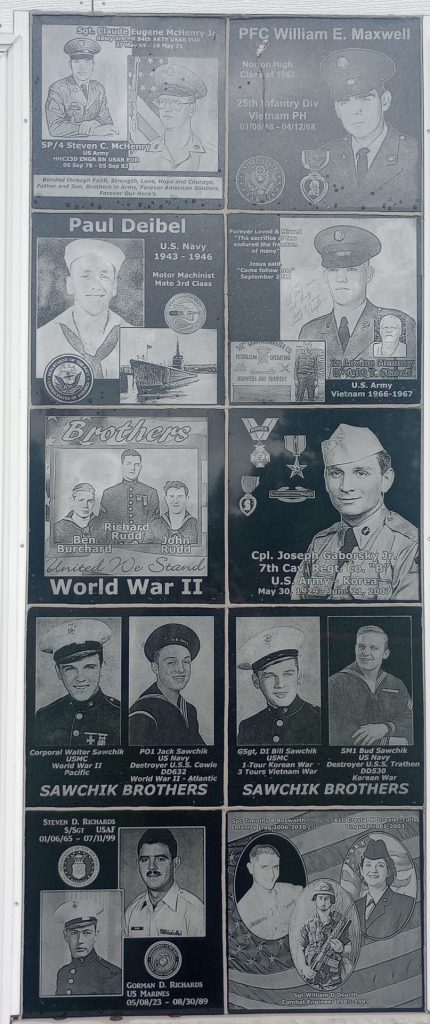 OHIO VETERANS’ MEMORIAL PARK BUILDING PANEL C