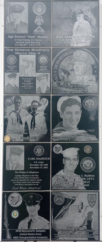 OHIO VETERANS’ MEMORIAL PARK BUILDING PANEL E