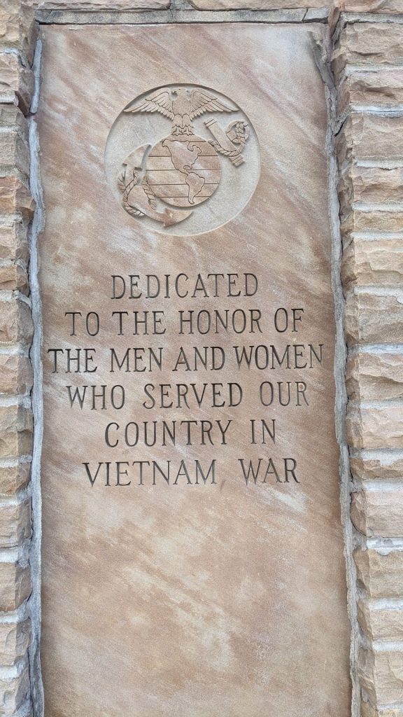 PORTER COUNTY WAR VETERANS MEMORIAL STONE D