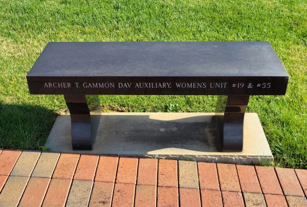 STAFF SERGEANT ARCHER T. GAMMON MEDAL OF HONOR WAR MEMORIAL BENCH A