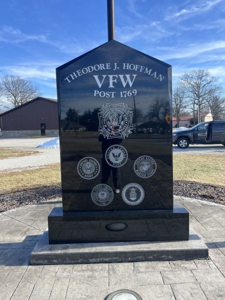 THEODORE J. HOFFMAN VFW POST 1769 MEMORIAL BACK