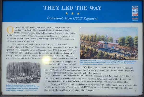 THEY LED THE WAY WAR MEMORIAL PANEL