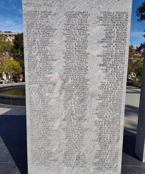 THEY PERISHED DEFENDING US WAR MEMORIAL STONE C