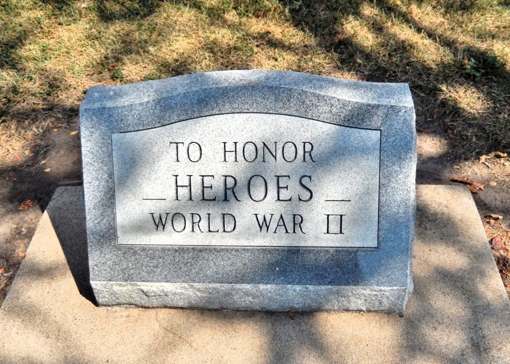 TO HONOR HEROES WORLD WAR II MEMORIAL