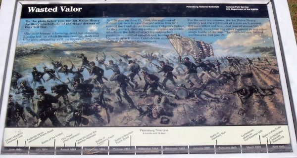 WASTED VALOR WAR MEMORIAL PANEL