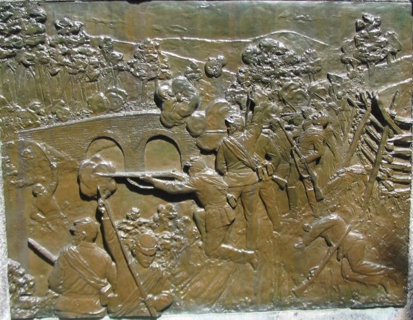 11TH CONNECTICUT VOLUNTEER INFANTRY REGIMENT MEMORIAL PLAQUE