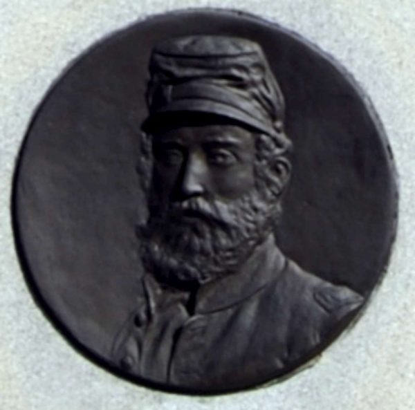 130TH PENNSYLVANIA VOLUNTEER INFANTRY REGIMENT WAR MEMORIAL BRONZE PORTRAIT