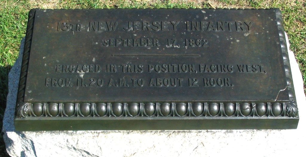 13TH NEW JERSEY INFANTRY REGIMENT WAR MEMORIAL III
