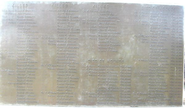 15TH MASSACHUSETTS VOLUNTEER INFANTRY REGIMENT MEMORIAL PLAQUE B