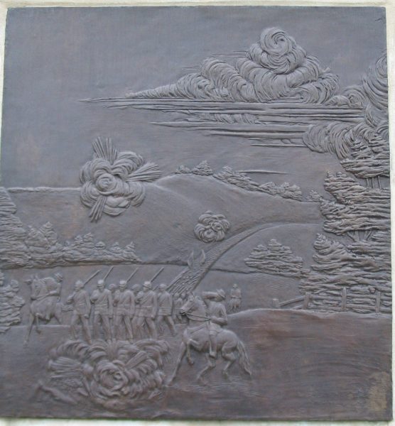 16TH CONNECTICUT VOLUNTEER INFANTRY REGIMENT WAR MEMORIAL PLAQUE