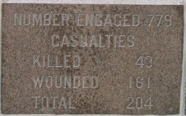 16TH CONNECTICUT VOLUNTEER INFANTRY REGIMENT MEMORIAL STONE C