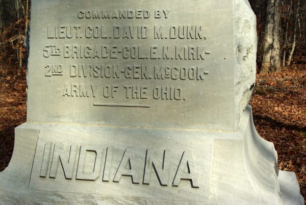 29TH INDIANA INFANTRY REGIMENT MEMORIAL STONE B