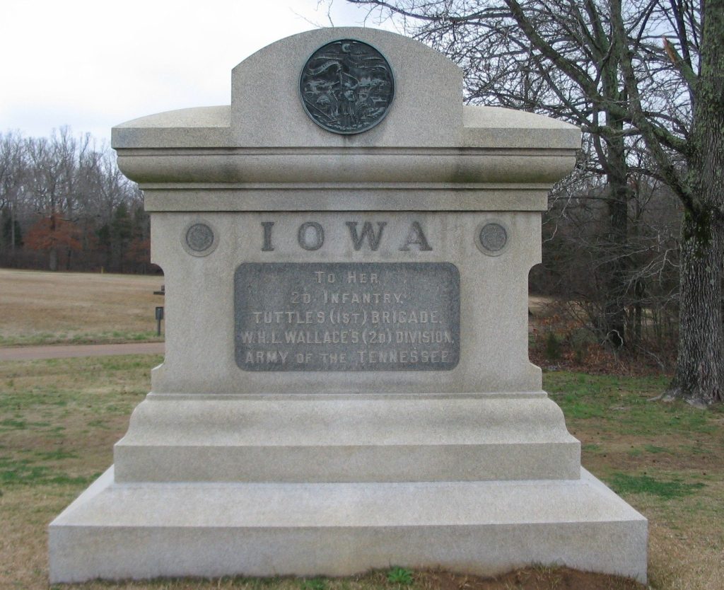 2D IOWA INFANTRY REGIMENT WAR MEMORIAL