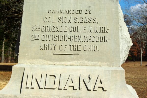 30TH INDIANA INFANTRY REGIMENT MEMORIAL STONE B