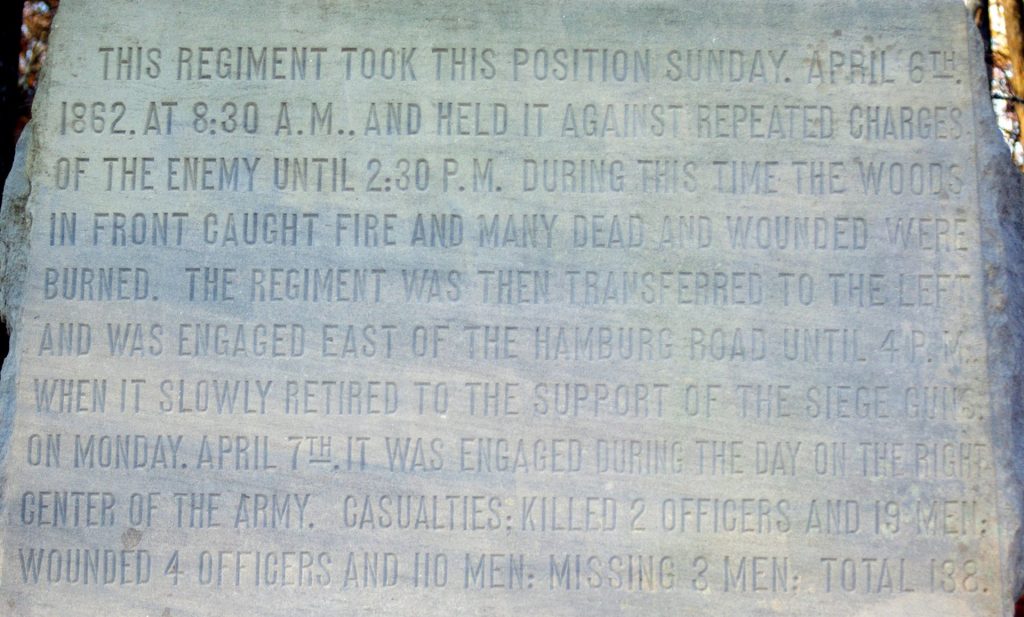 31ST INDIANA INFANTRY REGIMENT MEMORIAL STONE C