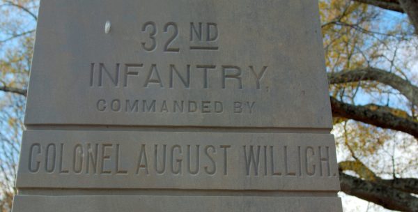 32D INDIANA INFANTRY REGIMENT MEMORIAL STONE C