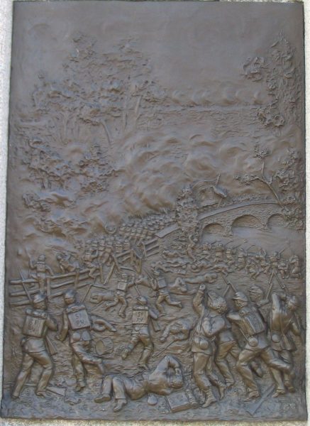 51ST PENNSYLVANIA VOLUNTEER INFANTRY REGIMENT WAR MEMORIAL PLAQUE B