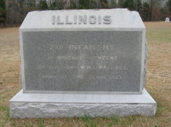 7TH ILLINOIS INFANTRY REGIMENT MEMORIAL