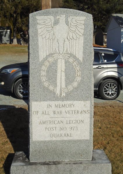 AMERICAN LEGION POST 973 ALL WAR VETERANS MEMORIAL