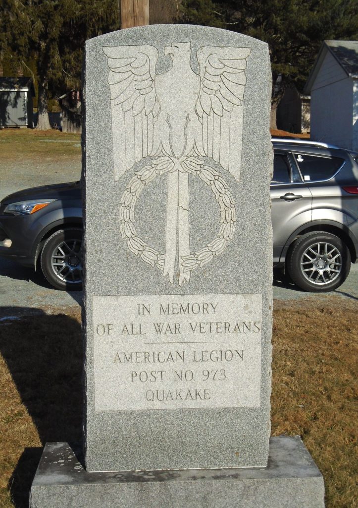 AMERICAN LEGION POST 973 ALL WAR VETERANS MEMORIAL