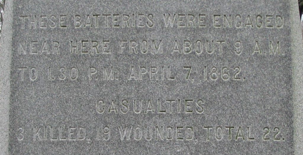 BATTERIES H AND M, 4TH U.S. ARTILLERY BATTERY H, 5TH U.S. ARTILLERY MEMORIAL STONE