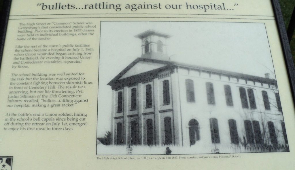“BULLETS…RATTLING AGAINST OUR HOSPITAL…” WAR MEMORIAL PANEL