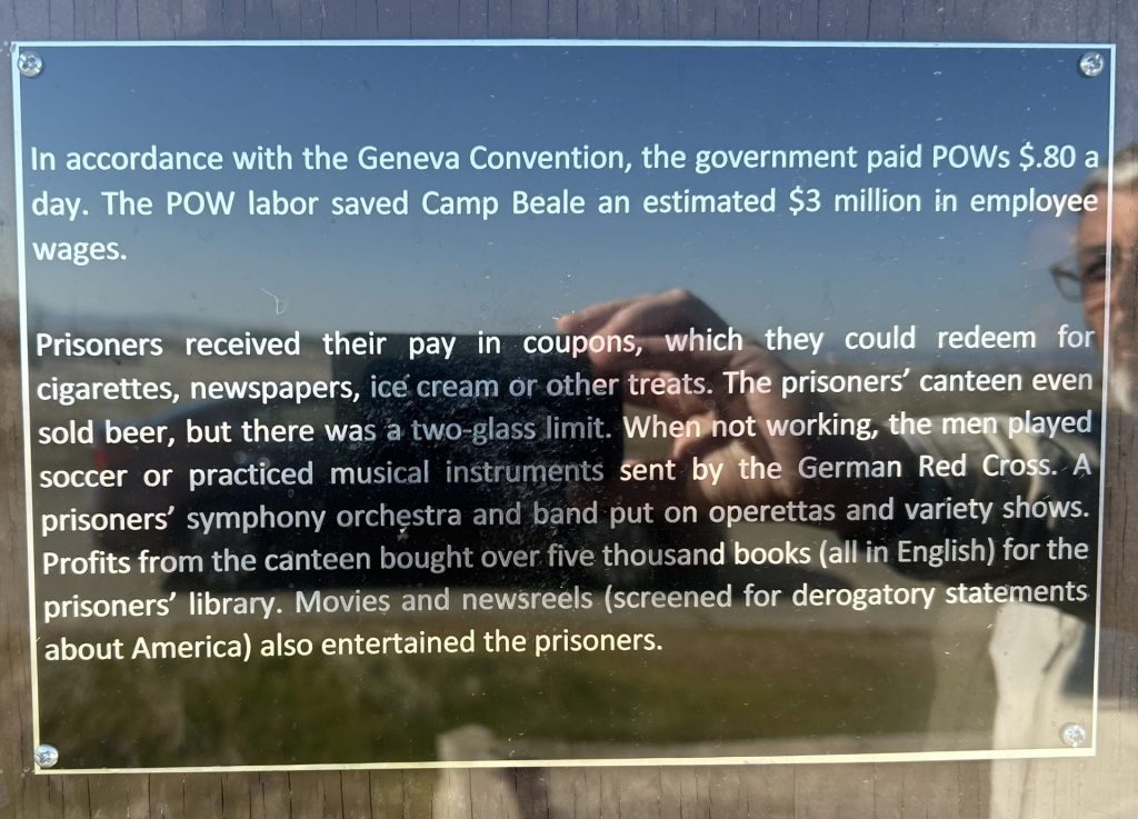 CAMP BEALE POW COMPOUND MEMORIAL PLAQUE B