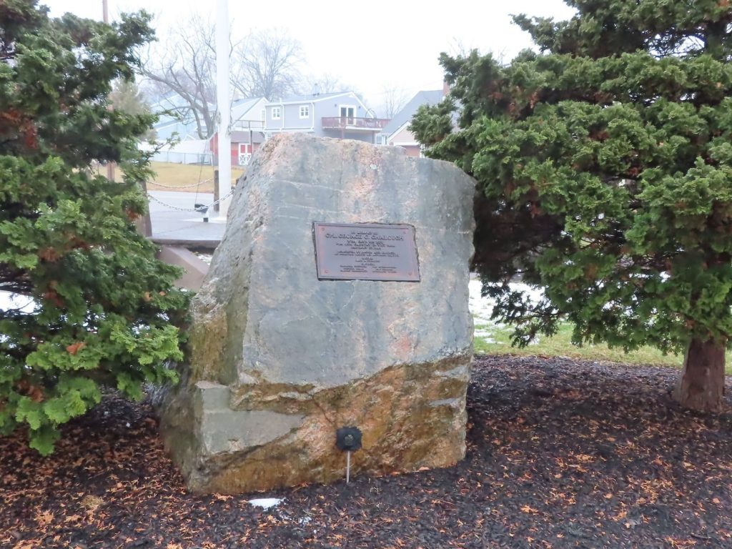 CPL. GEORGE G. CARLOUGH WAR MEMORIAL