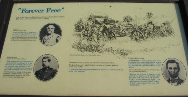 “FOREVER FREE” WAR MEMORIAL PANEL