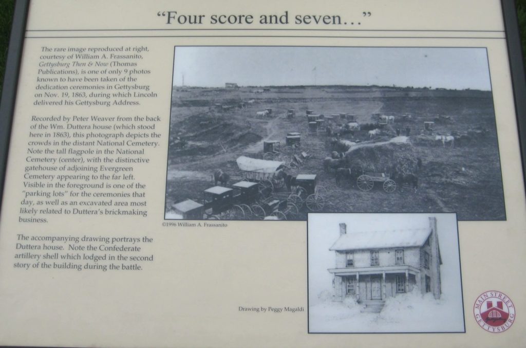 “FOUR SCOR AND SEVEN…” WAR MEMORIAL PANEL