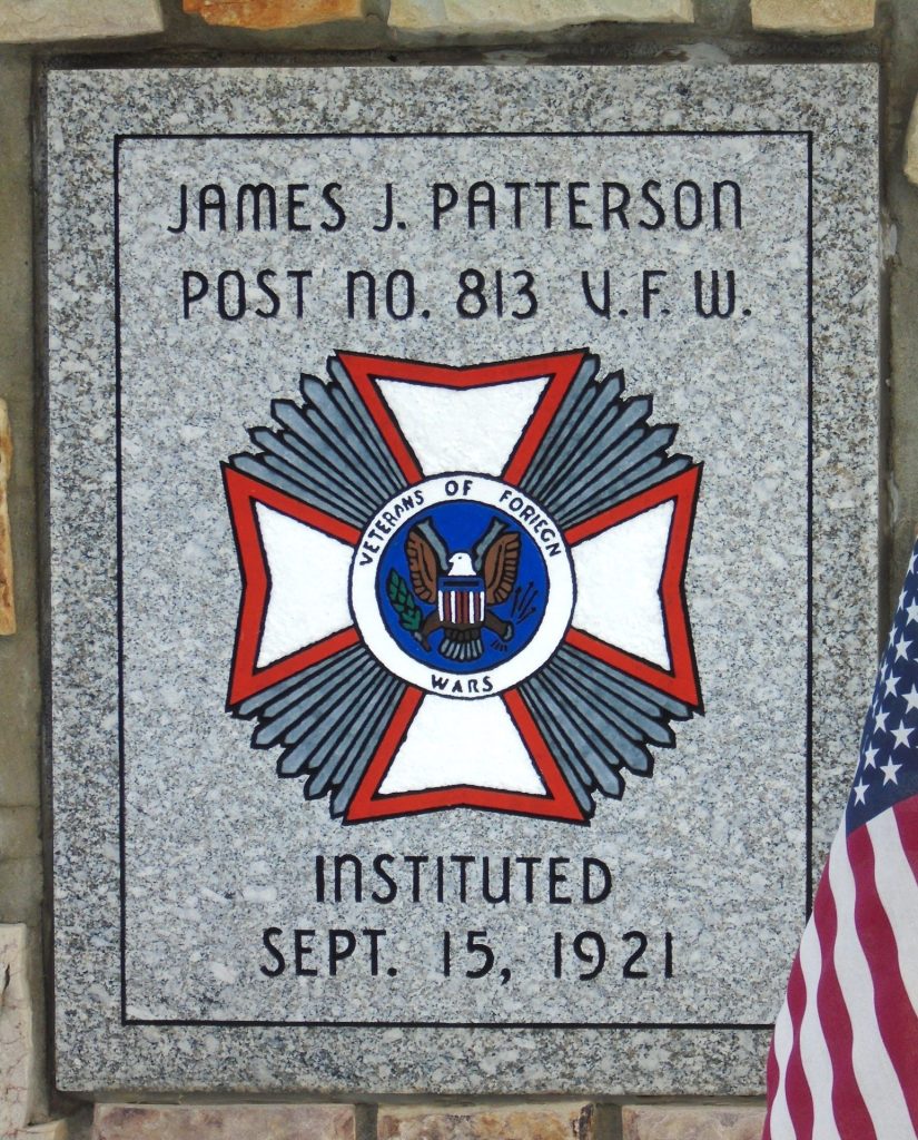 GOLD STAR MOTHERS AND VETERANS OF FOREIGN WARS MEMORIAL WALL STONE C