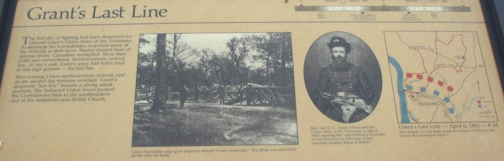 GRANT’S LAST LINE WAR MEMORIAL PANEL