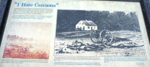 “I HATE CANNONS” WAR MEMORIAL PANEL