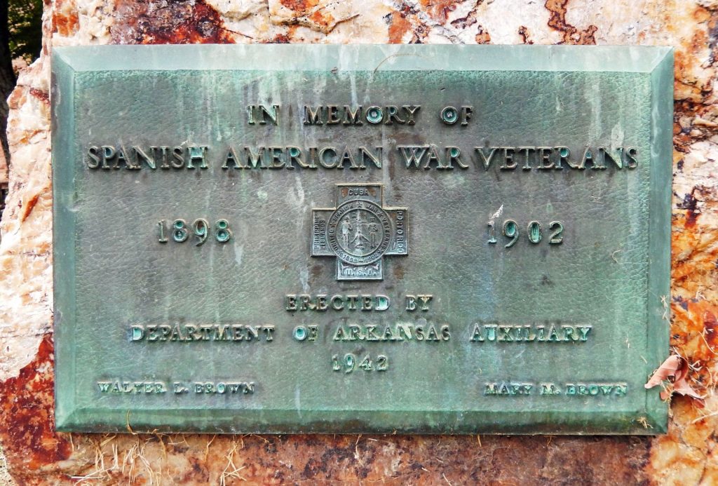 IN MEMORY OF SPANISH AMERICAN WAR VETERANS MEMORIAL