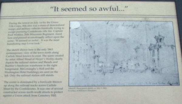 “IT SEEMED SO AWFUL…” WAR MEMORIAL PANEL