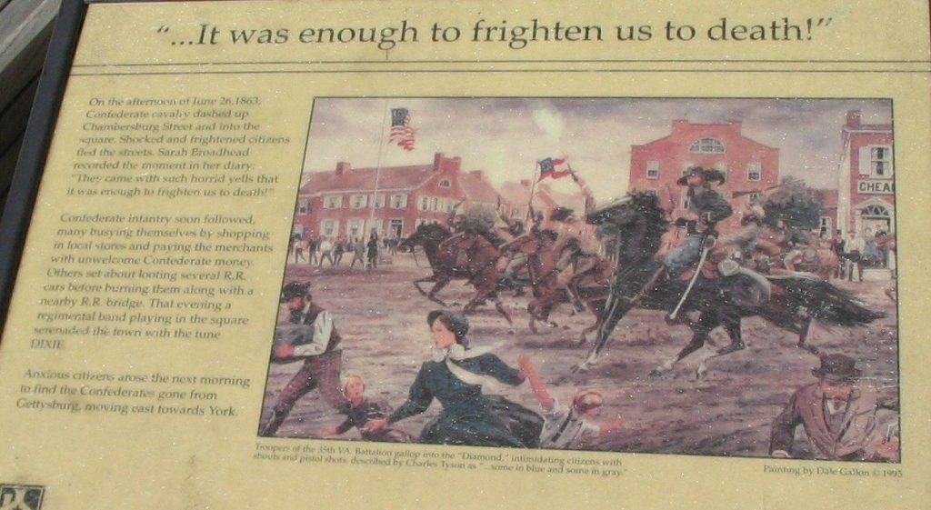 “…IT WAS ENOUGH TO FRIGHTEN US TO DEATH!” WAR MEMORIAL PANEL