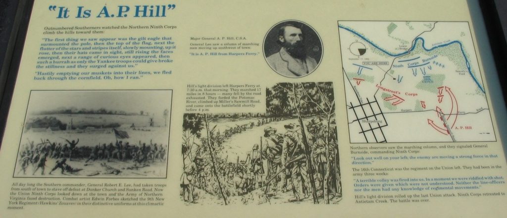 “IT IS A.P. HILL” WAR MEMORIAL PANEL