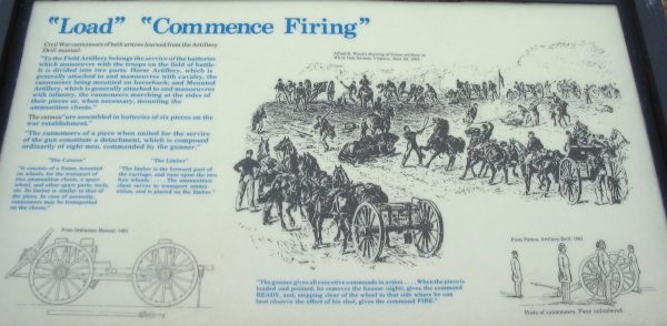 “LOAD” “COMMERCE FIRING” WAR MEMORIAL PANEL