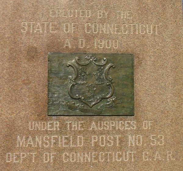 MAJOR GENERAL JOSEPH K.F. MANSFIELD WAR MEMORIAL PLAQUE