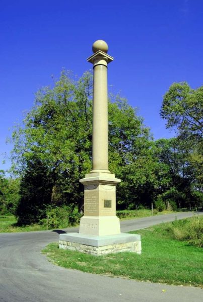 MAJOR GENERAL JOSEPH K.F. MANSFIELD WAR MEMORIAL SHAFT