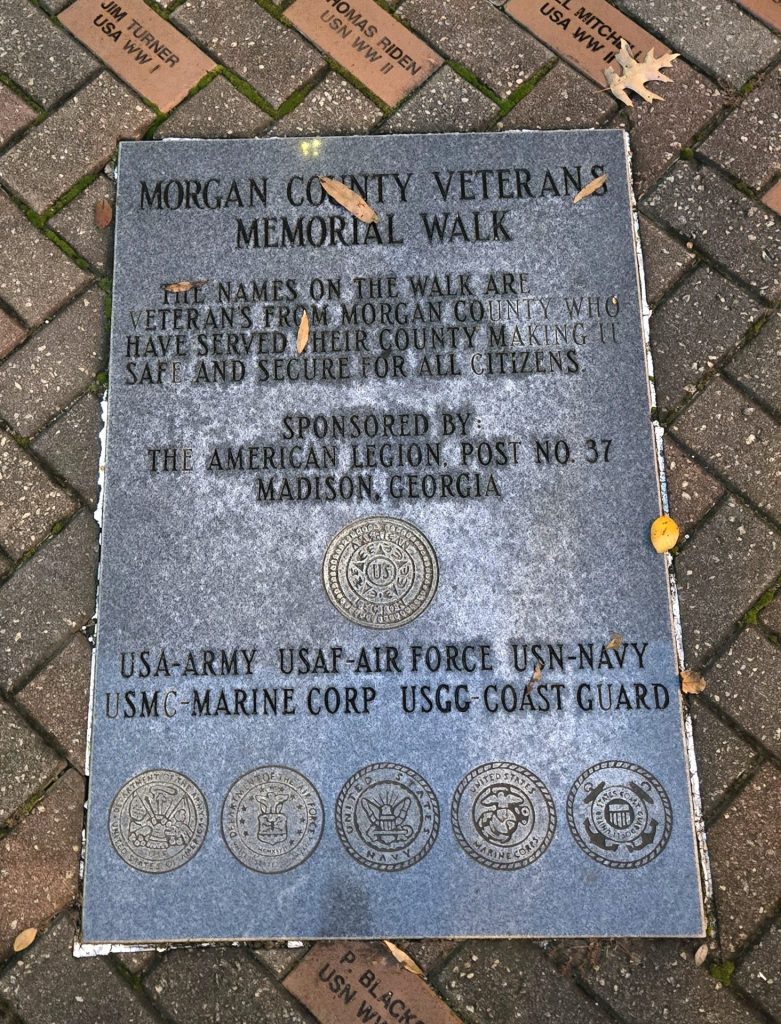MORGAN COUNTY VETERANS MEMORIAL WALKE PAVER