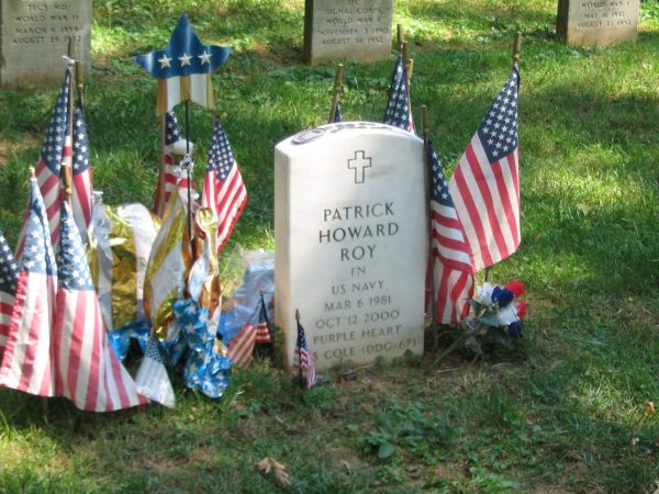 PATRICK HOWARD ROY MEMORIAL CEMETERY STONE