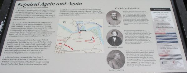 REPULSED AGAIN AND AGAIN WAR MEMORIAL PANEL