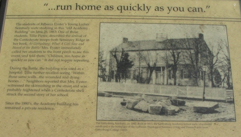 “…RUN HOME AS QUICKLY AS YOU CAN.” WAR MEMORIAL PANEL