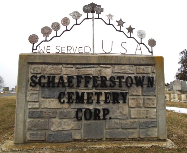 SCHAEFFERSTOWN CEMETERY WAR VETERANS MEMORIAL