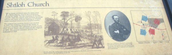 SHILOH CHURCH WAR MEMORIAL PANEL