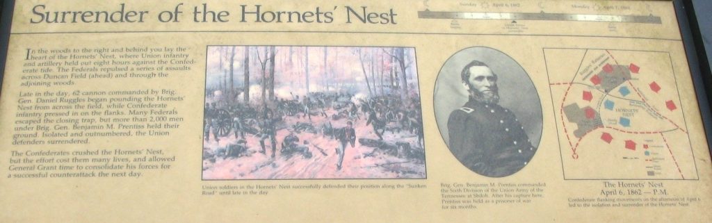 SURRENDER OF THE HORNET’S NEST WAR MEMORIAL PANEL