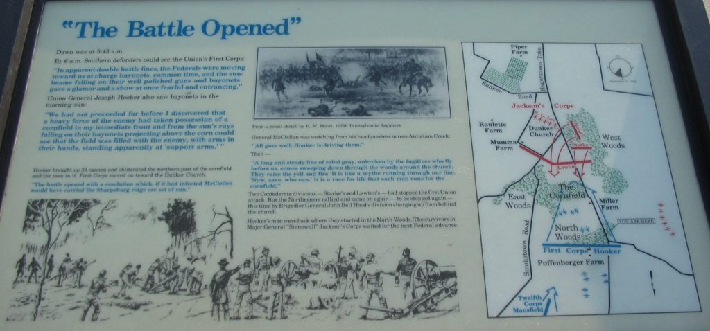 “THE BATTLE OPENED” WAR MEMORIAL PANEL