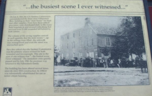 “…THE BUSIEST SCENE I EVER WITNESSED…” WAR MEMORIAL PANEL