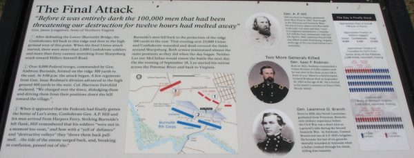 THE FINAL ATTACK WAR MEMORIAL PANEL